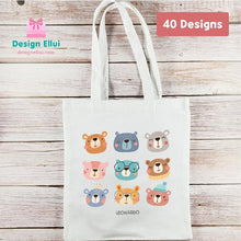 Load image into Gallery viewer, custom bag, personalized bag, cotton bag, canvas bag, cotton pouch, pouch bag, cotton canvas pouch bag, zipper bag, zippered bag, shoulder bag, shopper bag, handbag, tote bag, diaper bag, eco bag, snack bag, lunch bag, shoe bag, clothes bag, cosmetic bag, toiletry bag, custom cosmetic bag, personalized cosmetic bag, canvas drawstring bag, drawstring pouch, backpack, kids, school, kinder, daycare, camp