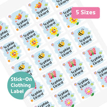 Load image into Gallery viewer, Stick-On Clothing Name Label Stickers - Fairy Tale