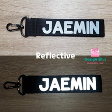 Load image into Gallery viewer, Luggage Tag, Bag Tag, Name Tag, Custom Bag Tag, Custom Luggage Tag, Custom Name Tag, Personalized Bag Tag, Personalized Luggage Tag, Personalized Name Tag, Luggage Strap, Backpack Tag, Webbing Strap Tag, Webbing Tag, Custom Keychain, Personalized Keychain, Name Keychain, Custom Keyring, Personalized Keyring, Name Keyring, Travel Tag, Baggage Tag, Backpack Tag,