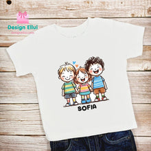 Load image into Gallery viewer, Custom  T Shirts, Personalized T Shirts, Custom  T-Shirts, Personalized T-Shirts, Tee, Top, Sweatshirt, Hoodie, Custom Printing T-Shirt, Custom Printed T-Shirt, Personalized Printing T-Shirt, Personalized Printed T-Shirt, with Your Logo, with Your Text, with Your Image for Kids, School, Daycare, Camp, Gift, Family, Sports Team, Group T-Shirts,