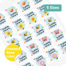 Load image into Gallery viewer, Standard Waterproof Name Label Stickers - Spring