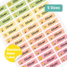 Load image into Gallery viewer, Standard Waterproof Name Label Stickers - Bee