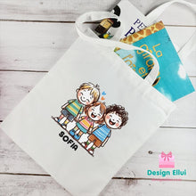 Load image into Gallery viewer, custom bag, personalized bag, cotton bag, canvas bag, cotton pouch, pouch bag, cotton canvas pouch bag, zipper bag, zippered bag, shoulder bag, shopper bag, handbag, tote bag, diaper bag, eco bag, snack bag, lunch bag, shoe bag, clothes bag, cosmetic bag, toiletry bag, custom cosmetic bag, personalized cosmetic bag, canvas drawstring bag, drawstring pouch, backpack, kids, school, kinder, daycare, camp