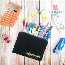 Load image into Gallery viewer, custom bag, personalized bag, cotton bag, canvas bag, cotton pouch, pouch bag, cotton canvas pouch bag, zipper bag, zippered bag, shoulder bag, shopper bag, handbag, tote bag, diaper bag, eco bag, snack bag, lunch bag, shoe bag, clothes bag, cosmetic bag, toiletry bag, custom cosmetic bag, personalized cosmetic bag, canvas drawstring bag, drawstring pouch, backpack, kids, school, kinder, daycare, camp