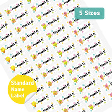 Load image into Gallery viewer, Standard Waterproof Name Label Stickers - Icecream
