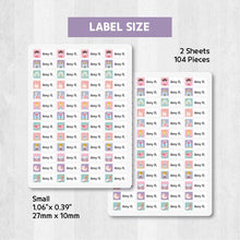 Load image into Gallery viewer, Iron-On Clothing Name Label Stickers - Fairy Tale