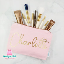 Load image into Gallery viewer, custom bag, personalized bag, cotton bag, canvas bag, cotton pouch, pouch bag, cotton canvas pouch bag, zipper bag, zippered bag, shoulder bag, shopper bag, handbag, tote bag, diaper bag, eco bag, snack bag, lunch bag, shoe bag, clothes bag, cosmetic bag, toiletry bag, custom cosmetic bag, personalized cosmetic bag, canvas drawstring bag, drawstring pouch, backpack, kids, school, kinder, daycare, camp