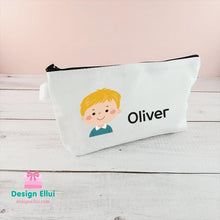 Load image into Gallery viewer, custom bag, personalized bag, cotton bag, canvas bag, cotton pouch, pouch bag, cotton canvas pouch bag, zipper bag, zippered bag, shoulder bag, shopper bag, handbag, tote bag, diaper bag, eco bag, snack bag, lunch bag, shoe bag, clothes bag, cosmetic bag, toiletry bag, custom cosmetic bag, personalized cosmetic bag, canvas drawstring bag, drawstring pouch, backpack, kids, school, kinder, daycare, camp
