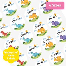 Load image into Gallery viewer, Custom Personalized Waterproof Name Label Sticker, Name Labels Name Stickers, Name Label Stickers for Kids School Daycare Camp, Stick On Labels, Iron On Labels, Shoe Labels, Shoe Stickers, Labels for Shoes, Stickers for Shoes, Clothing Labels, Clothing Stickers, Gift for Kids, Back to School
