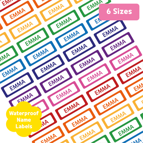 Custom Personalized Waterproof Name Label Sticker, Name Labels Name Stickers, Name Label Stickers for Kids School Daycare Camp, Stick On Labels, Iron On Labels, Shoe Labels, Shoe Stickers, Labels for Shoes, Stickers for Shoes, Clothing Labels, Clothing Stickers, Gift for Kids, Back to School