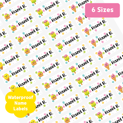 Custom Personalized Waterproof Name Label Sticker, Name Labels Name Stickers, Name Label Stickers for Kids School Daycare Camp, Stick On Labels, Iron On Labels, Shoe Labels, Shoe Stickers, Labels for Shoes, Stickers for Shoes, Clothing Labels, Clothing Stickers, Gift for Kids, Back to School