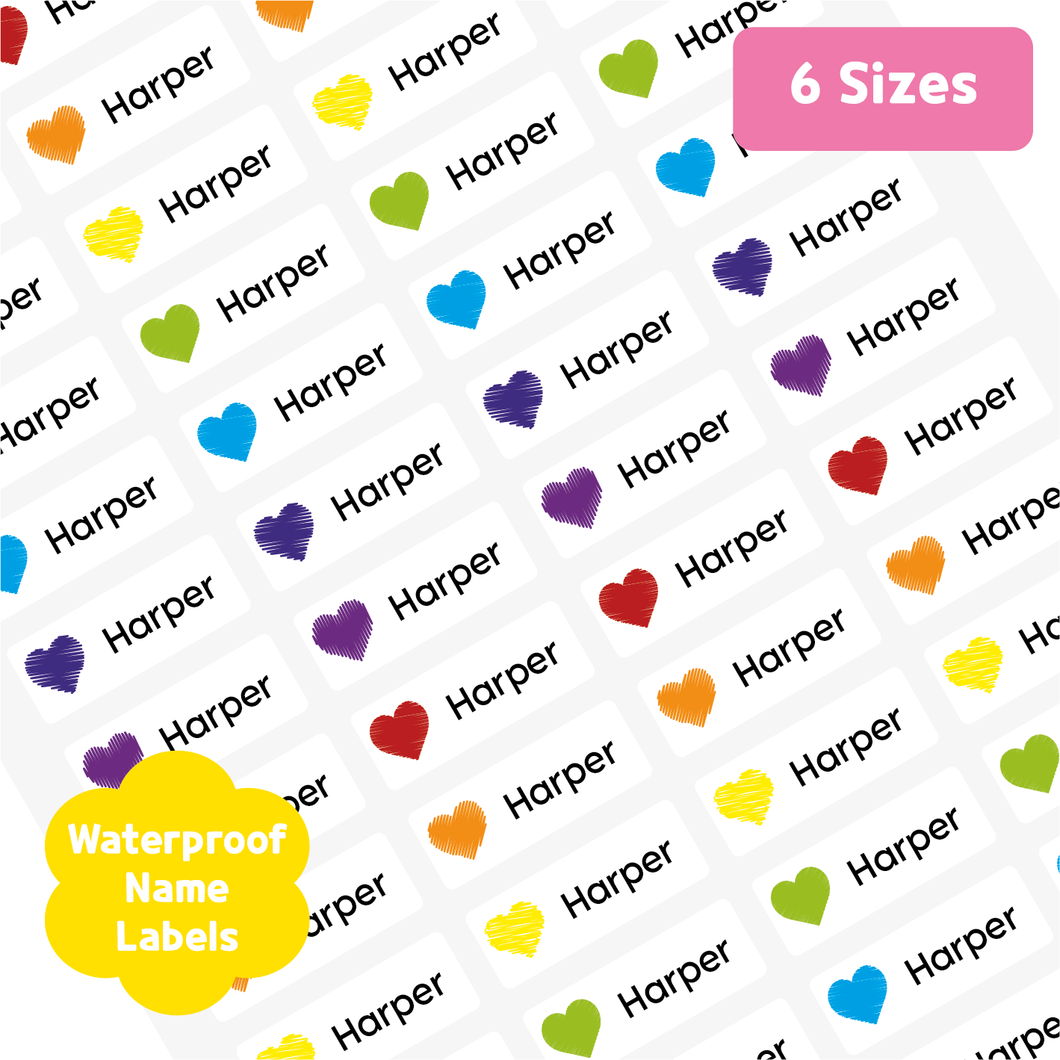 Custom Personalized Waterproof Name Label Sticker, Name Labels Name Stickers, Name Label Stickers for Kids School Daycare Camp, Stick On Labels, Iron On Labels, Shoe Labels, Shoe Stickers, Labels for Shoes, Stickers for Shoes, Clothing Labels, Clothing Stickers, Gift for Kids, Back to School
