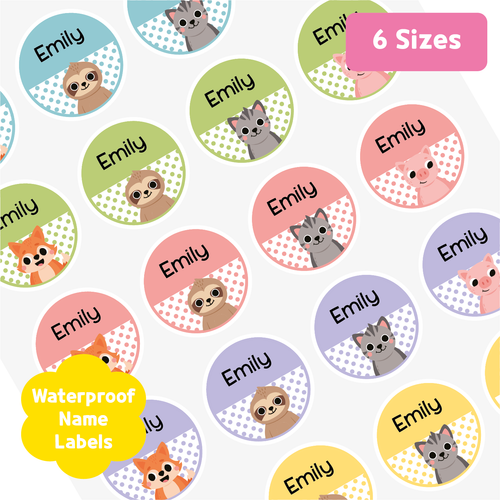 Custom Personalized Waterproof Name Label Sticker, Name Labels Name Stickers, Name Label Stickers for Kids School Daycare Camp, Stick On Labels, Iron On Labels, Shoe Labels, Shoe Stickers, Labels for Shoes, Stickers for Shoes, Clothing Labels, Clothing Stickers, Gift for Kids, Back to School