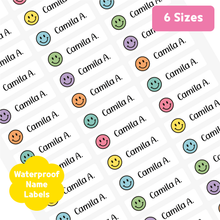 Load image into Gallery viewer, Custom Personalized Waterproof Name Label Sticker, Name Labels Name Stickers, Name Label Stickers for Kids School Daycare Camp, Stick On Labels, Iron On Labels, Shoe Labels, Shoe Stickers, Labels for Shoes, Stickers for Shoes, Clothing Labels, Clothing Stickers, Gift for Kids, Back to School
