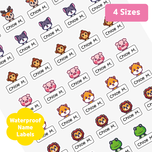 Custom Personalized Waterproof Name Label Sticker, Name Labels Name Stickers, Name Label Stickers for Kids School Daycare Camp, Stick On Labels, Iron On Labels, Shoe Labels, Shoe Stickers, Labels for Shoes, Stickers for Shoes, Clothing Labels, Clothing Stickers, Gift for Kids, Back to School