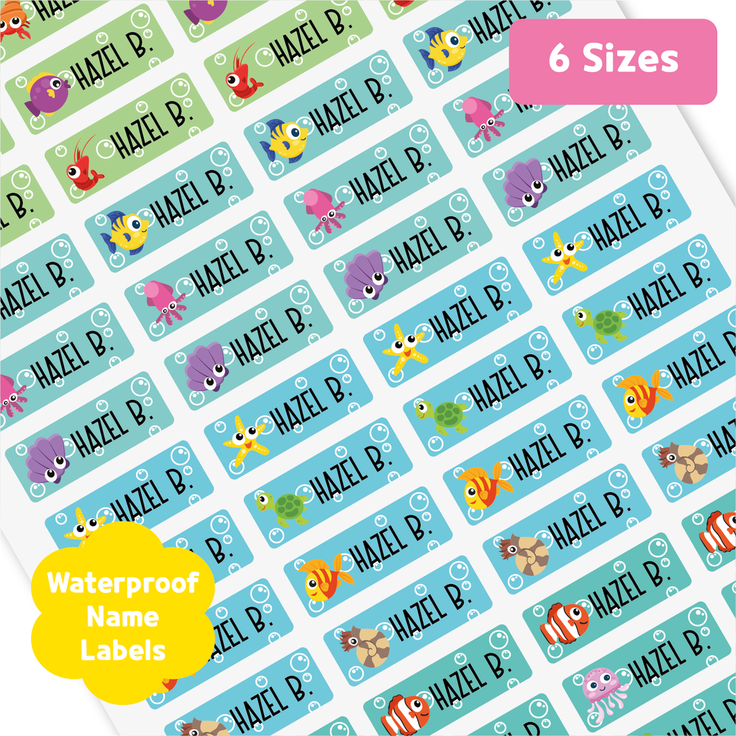 Custom Personalized Waterproof Name Label Sticker, Name Labels Name Stickers, Name Label Stickers for Kids School Daycare Camp, Stick On Labels, Iron On Labels, Shoe Labels, Shoe Stickers, Labels for Shoes, Stickers for Shoes, Clothing Labels, Clothing Stickers, Gift for Kids, Back to School