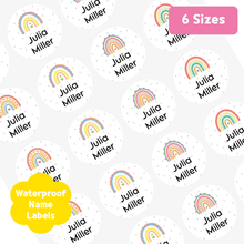Load image into Gallery viewer, Custom Personalized Waterproof Name Label Sticker, Name Labels Name Stickers, Name Label Stickers for Kids School Daycare Camp, Stick On Labels, Iron On Labels, Shoe Labels, Shoe Stickers, Labels for Shoes, Stickers for Shoes, Clothing Labels, Clothing Stickers, Gift for Kids, Back to School
