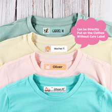 Load image into Gallery viewer, Custom Personalized Waterproof Name Label Sticker, Name Labels Name Stickers, Name Label Stickers for Kids School Daycare Camp, Stick On Labels, Iron On Labels, Shoe Labels, Shoe Stickers, Labels for Shoes, Stickers for Shoes, Clothing Labels, Clothing Stickers, Gift for Kids, Back to School
