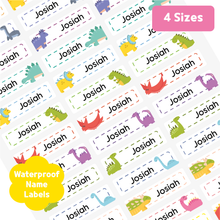 Load image into Gallery viewer, Custom Personalized Waterproof Name Label Sticker, Name Labels Name Stickers, Name Label Stickers for Kids School Daycare Camp, Stick On Labels, Iron On Labels, Shoe Labels, Shoe Stickers, Labels for Shoes, Stickers for Shoes, Clothing Labels, Clothing Stickers, Gift for Kids, Back to School
