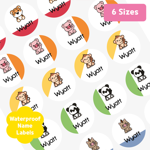 Custom Personalized Waterproof Name Label Sticker, Name Labels Name Stickers, Name Label Stickers for Kids School Daycare Camp, Stick On Labels, Iron On Labels, Shoe Labels, Shoe Stickers, Labels for Shoes, Stickers for Shoes, Clothing Labels, Clothing Stickers, Gift for Kids, Back to School