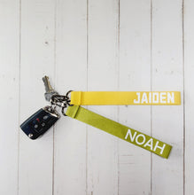 Load image into Gallery viewer, Luggage Tag, Luggage Tags, Bag Tag, Bag Tags, Name Tag, Custom Bag Tag, Custom Luggage Tag, Personalized Bag Tag, Personalized Luggage Tag, Luggage Strap, Backpack Tag, Strap Tag, Name Keychain, Embroidered Tag, for Kids School, Daycare, Camp, Gift

