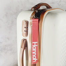 Load image into Gallery viewer, Luggage Tag, Luggage Tags, Bag Tag, Bag Tags, Name Tag, Custom Bag Tag, Custom Luggage Tag, Personalized Bag Tag, Personalized Luggage Tag, Luggage Strap, Backpack Tag, Strap Tag, Name Keychain, Embroidered Tag, for Kids School, Daycare, Camp, Gift

