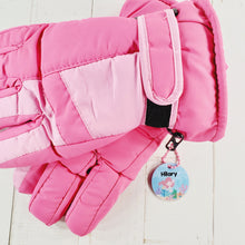 Load image into Gallery viewer, Custom Personalized Name Tag, Card Tag, Bag Tag, Luggage Tag, Backpack Tag, Lunch Bag Tag, Gloves Tag, Zipper Tag, Name Keychain, for Kids School, Daycare, Camp, Kids Gift

