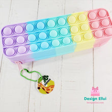 Load image into Gallery viewer, Custom Name Tag, Personalized Name Tag, Card Tag, Bag Tag, Luggage Tag, Backpack Tag, Lunch Bag Tag, Gloves Tag, Zipper Tag, Name Keychain, Keychain, Keyring, for Kids School, Daycare, Camp, Kids Gift
