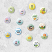 Load image into Gallery viewer, Label, Name Tag, School Badge, Kids Badge, Daycare Badge, Camp Badge, School Button, Camp Button, Daycare Button, Kids Button, Kids Gift
(Makeup Mirror, Cosmetic Mirror, Hand Mirror, Portable Mirror)
