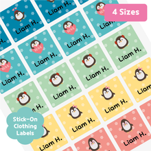 Load image into Gallery viewer, Custom Personalized Waterproof Name Label Sticker, Name Labels Name Stickers, Name Label Stickers for Kids School Daycare Camp, Stick On Labels, Iron On Labels, Shoe Labels, Shoe Stickers, Labels for Shoes, Stickers for Shoes, Clothing Labels, Clothing Stickers, Gift for Kids, Back to School

