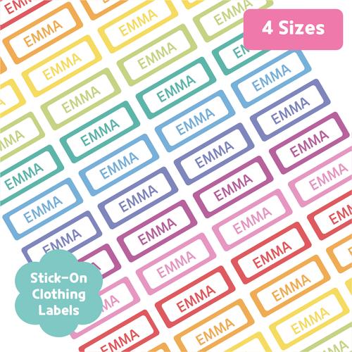 Custom Personalized Waterproof Name Label Sticker, Name Labels Name Stickers, Name Label Stickers for Kids School Daycare Camp, Stick On Labels, Iron On Labels, Shoe Labels, Shoe Stickers, Labels for Shoes, Stickers for Shoes, Clothing Labels, Clothing Stickers, Gift for Kids, Back to School