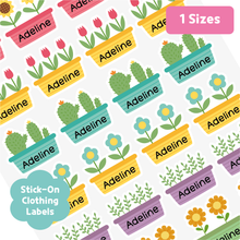 Load image into Gallery viewer, Custom Personalized Waterproof Name Label Sticker, Name Labels Name Stickers, Name Label Stickers for Kids School Daycare Camp, Stick On Labels, Iron On Labels, Shoe Labels, Shoe Stickers, Labels for Shoes, Stickers for Shoes, Clothing Labels, Clothing Stickers, Gift for Kids, Back to School
