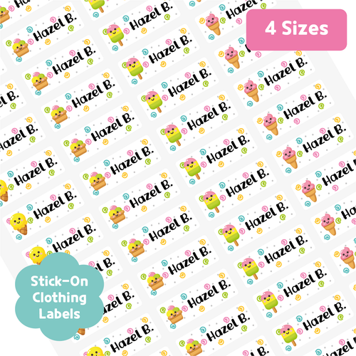 Custom Personalized Waterproof Name Label Sticker, Name Labels Name Stickers, Name Label Stickers for Kids School Daycare Camp, Stick On Labels, Iron On Labels, Shoe Labels, Shoe Stickers, Labels for Shoes, Stickers for Shoes, Clothing Labels, Clothing Stickers, Gift for Kids, Back to School