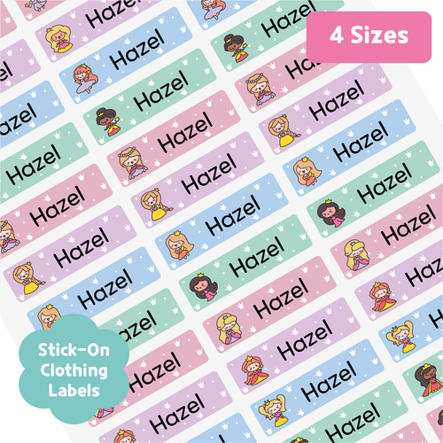 Custom Personalized Waterproof Name Label Sticker, Name Labels Name Stickers, Name Label Stickers for Kids School Daycare Camp, Stick On Labels, Iron On Labels, Shoe Labels, Shoe Stickers, Labels for Shoes, Stickers for Shoes, Clothing Labels, Clothing Stickers, Gift for Kids, Back to School