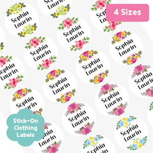 Load image into Gallery viewer, Custom Personalized Waterproof Name Label Sticker, Name Labels Name Stickers, Name Label Stickers for Kids School Daycare Camp, Stick On Labels, Iron On Labels, Shoe Labels, Shoe Stickers, Labels for Shoes, Stickers for Shoes, Clothing Labels, Clothing Stickers, Gift for Kids, Back to School
