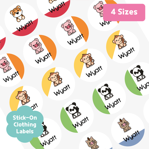 Custom Personalized Waterproof Name Label Sticker, Name Labels Name Stickers, Name Label Stickers for Kids School Daycare Camp, Stick On Labels, Iron On Labels, Shoe Labels, Shoe Stickers, Labels for Shoes, Stickers for Shoes, Clothing Labels, Clothing Stickers, Gift for Kids, Back to School