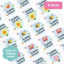 Load image into Gallery viewer, Custom Personalized Waterproof Name Label Sticker, Name Labels Name Stickers, Name Label Stickers for Kids School Daycare Camp, Stick On Labels, Iron On Labels, Shoe Labels, Shoe Stickers, Labels for Shoes, Stickers for Shoes, Clothing Labels, Clothing Stickers, Gift for Kids, Back to School

