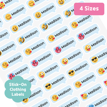 Load image into Gallery viewer, Custom Personalized Waterproof Name Label Sticker, Name Labels Name Stickers, Name Label Stickers for Kids School Daycare Camp, Stick On Labels, Iron On Labels, Shoe Labels, Shoe Stickers, Labels for Shoes, Stickers for Shoes, Clothing Labels, Clothing Stickers, Gift for Kids, Back to School
