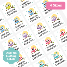 Load image into Gallery viewer, Custom Personalized Waterproof Name Label Sticker, Name Labels Name Stickers, Name Label Stickers for Kids School Daycare Camp, Stick On Labels, Iron On Labels, Shoe Labels, Shoe Stickers, Labels for Shoes, Stickers for Shoes, Clothing Labels, Clothing Stickers, Gift for Kids, Back to School
