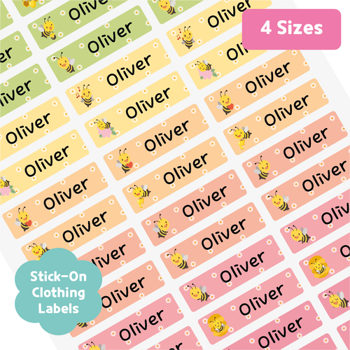 Custom Personalized Waterproof Name Label Sticker, Name Labels Name Stickers, Name Label Stickers for Kids School Daycare Camp, Stick On Labels, Iron On Labels, Shoe Labels, Shoe Stickers, Labels for Shoes, Stickers for Shoes, Clothing Labels, Clothing Stickers, Gift for Kids, Back to School