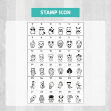 Load image into Gallery viewer, Custom Stamp, Personalized Stamp, Kids Stamp, Name Stamp, School Stamps, Daycare Stamp, Camp Stamp, Gift for Kids, Back to School, Royalty Customer Card Stamp, Coupon Card Stamp,
