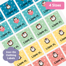 Load image into Gallery viewer, Custom Personalized Waterproof Name Label Sticker, Name Labels Name Stickers, Name Label Stickers for Kids School Daycare Camp, Stick On Labels, Iron On Labels, Shoe Labels, Shoe Stickers, Labels for Shoes, Stickers for Shoes, Clothing Labels, Clothing Stickers, Gift for Kids, Back to School
