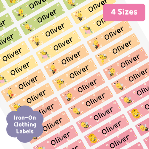 Custom Personalized Waterproof Name Label Sticker, Name Labels Name Stickers, Name Label Stickers for Kids School Daycare Camp, Stick On Labels, Iron On Labels, Shoe Labels, Shoe Stickers, Labels for Shoes, Stickers for Shoes, Clothing Labels, Clothing Stickers, Gift for Kids, Back to School