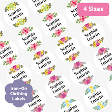 Load image into Gallery viewer, Custom Personalized Waterproof Name Label Sticker, Name Labels Name Stickers, Name Label Stickers for Kids School Daycare Camp, Stick On Labels, Iron On Labels, Shoe Labels, Shoe Stickers, Labels for Shoes, Stickers for Shoes, Clothing Labels, Clothing Stickers, Gift for Kids, Back to School
