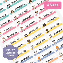 Load image into Gallery viewer, Custom Personalized Waterproof Name Label Sticker, Name Labels Name Stickers, Name Label Stickers for Kids School Daycare Camp, Stick On Labels, Iron On Labels, Shoe Labels, Shoe Stickers, Labels for Shoes, Stickers for Shoes, Clothing Labels, Clothing Stickers, Gift for Kids, Back to School
