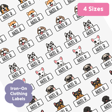 Load image into Gallery viewer, Custom Personalized Waterproof Name Label Sticker, Name Labels Name Stickers, Name Label Stickers for Kids School Daycare Camp, Stick On Labels, Iron On Labels, Shoe Labels, Shoe Stickers, Labels for Shoes, Stickers for Shoes, Clothing Labels, Clothing Stickers, Gift for Kids, Back to School
