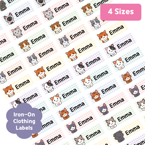 Custom Personalized Waterproof Name Label Sticker, Name Labels Name Stickers, Name Label Stickers for Kids School Daycare Camp, Stick On Labels, Iron On Labels, Shoe Labels, Shoe Stickers, Labels for Shoes, Stickers for Shoes, Clothing Labels, Clothing Stickers, Gift for Kids, Back to School