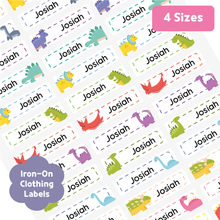 Load image into Gallery viewer, Custom Personalized Waterproof Name Label Sticker, Name Labels Name Stickers, Name Label Stickers for Kids School Daycare Camp, Stick On Labels, Iron On Labels, Shoe Labels, Shoe Stickers, Labels for Shoes, Stickers for Shoes, Clothing Labels, Clothing Stickers, Gift for Kids, Back to School
