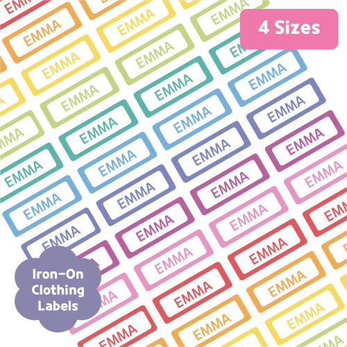 Custom Personalized Waterproof Name Label Sticker, Name Labels Name Stickers, Name Label Stickers for Kids School Daycare Camp, Stick On Labels, Iron On Labels, Shoe Labels, Shoe Stickers, Labels for Shoes, Stickers for Shoes, Clothing Labels, Clothing Stickers, Gift for Kids, Back to School