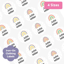 Load image into Gallery viewer, Custom Personalized Waterproof Name Label Sticker, Name Labels Name Stickers, Name Label Stickers for Kids School Daycare Camp, Stick On Labels, Iron On Labels, Shoe Labels, Shoe Stickers, Labels for Shoes, Stickers for Shoes, Clothing Labels, Clothing Stickers, Gift for Kids, Back to School
